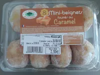 Mini beignets fourrés au caramel
