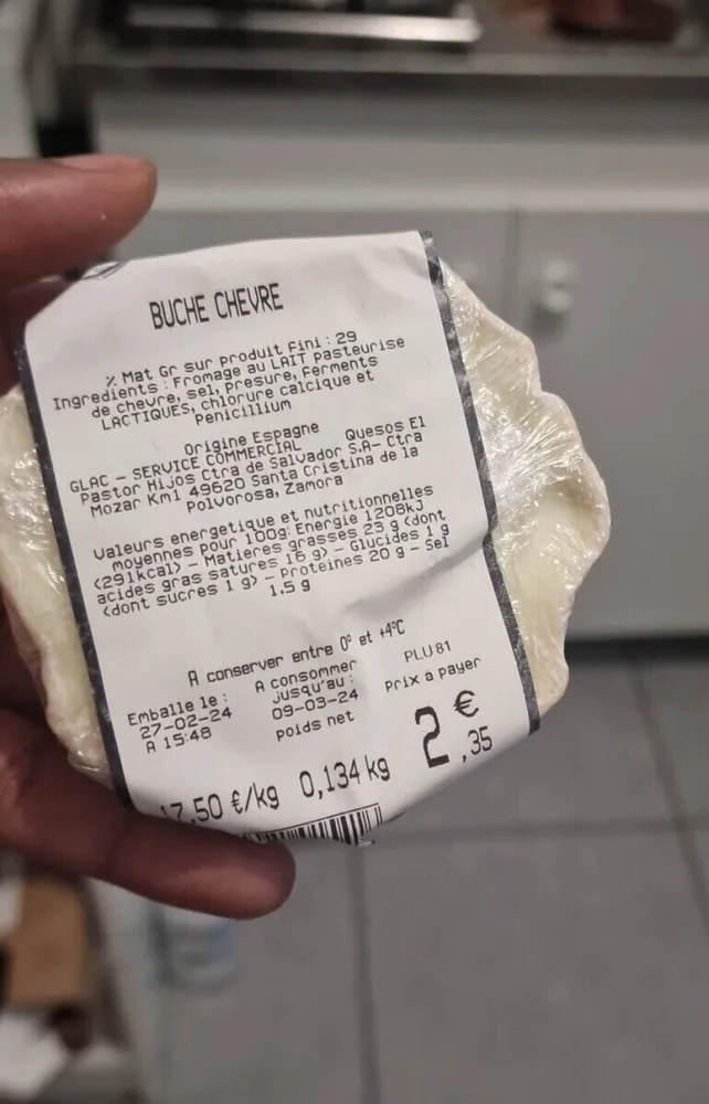 Bûche chevre