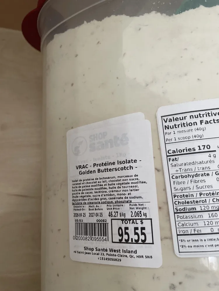 Golden Butterscotch Protein Iso