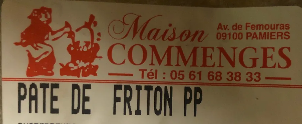 Pâté de friton pp