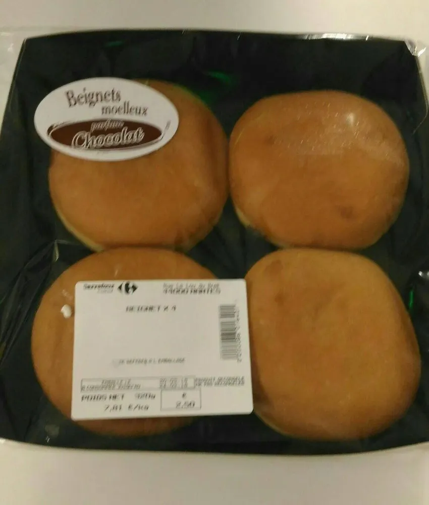 Beignets x4 parfum Chocolat