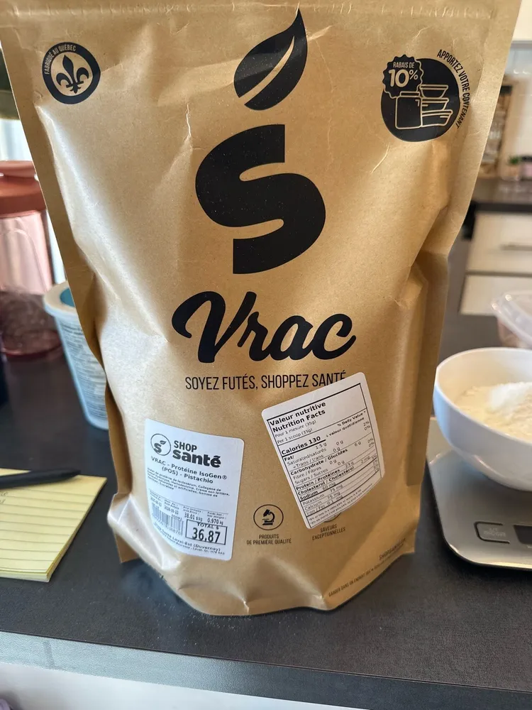 IsoGen Pistachio Whey