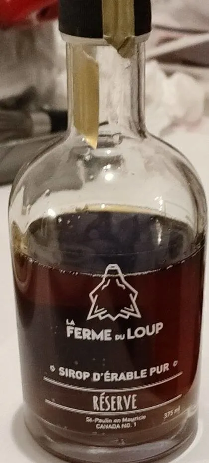 Sirop d'érable pur