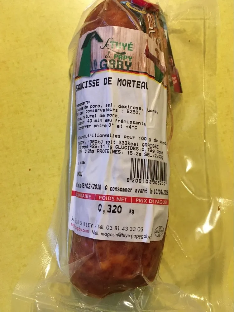 Saucisse de morteau