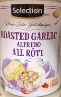 Sauce alfredo ail roti