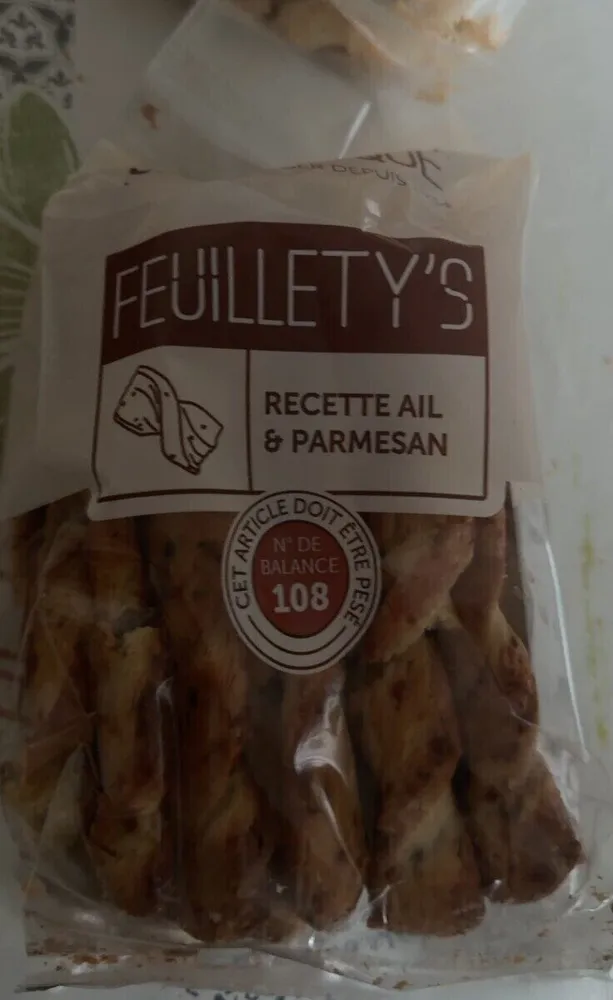 Feuillety’s ail parmesan