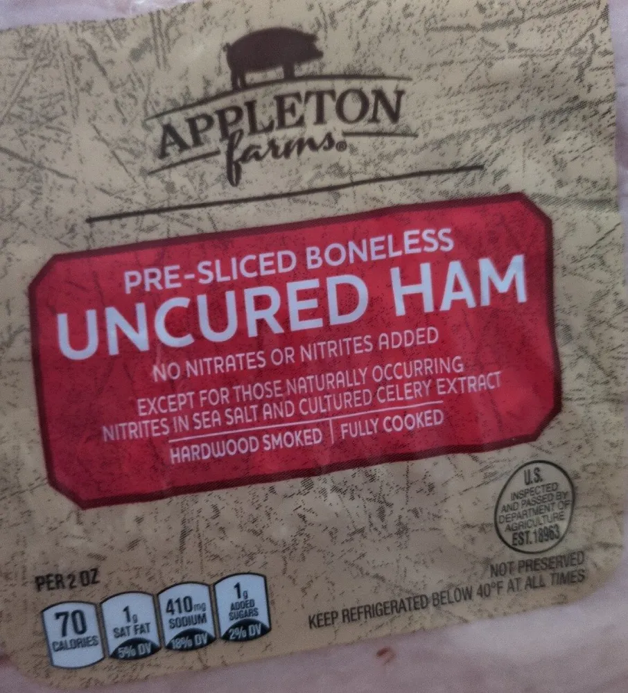 Uncured Ham Pre-Sliced Boneless