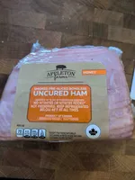 Smoked pre-sliced boneless uncured ham