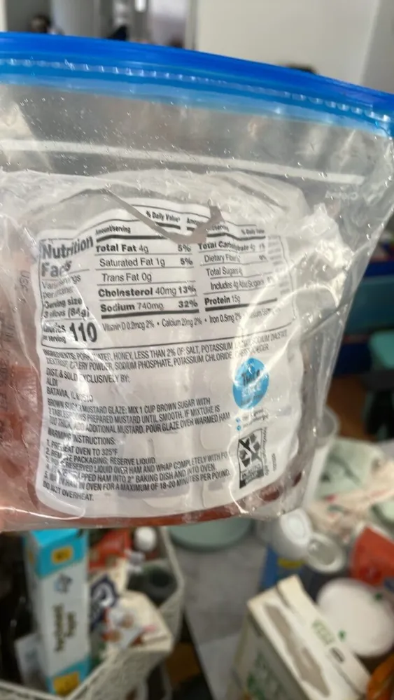 Aldi honey ham