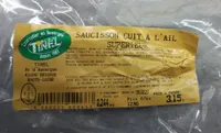 Saucisson cuit à l'ail supérieur