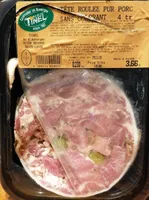 Tête roulée pur porc sans colorant 4 tranches