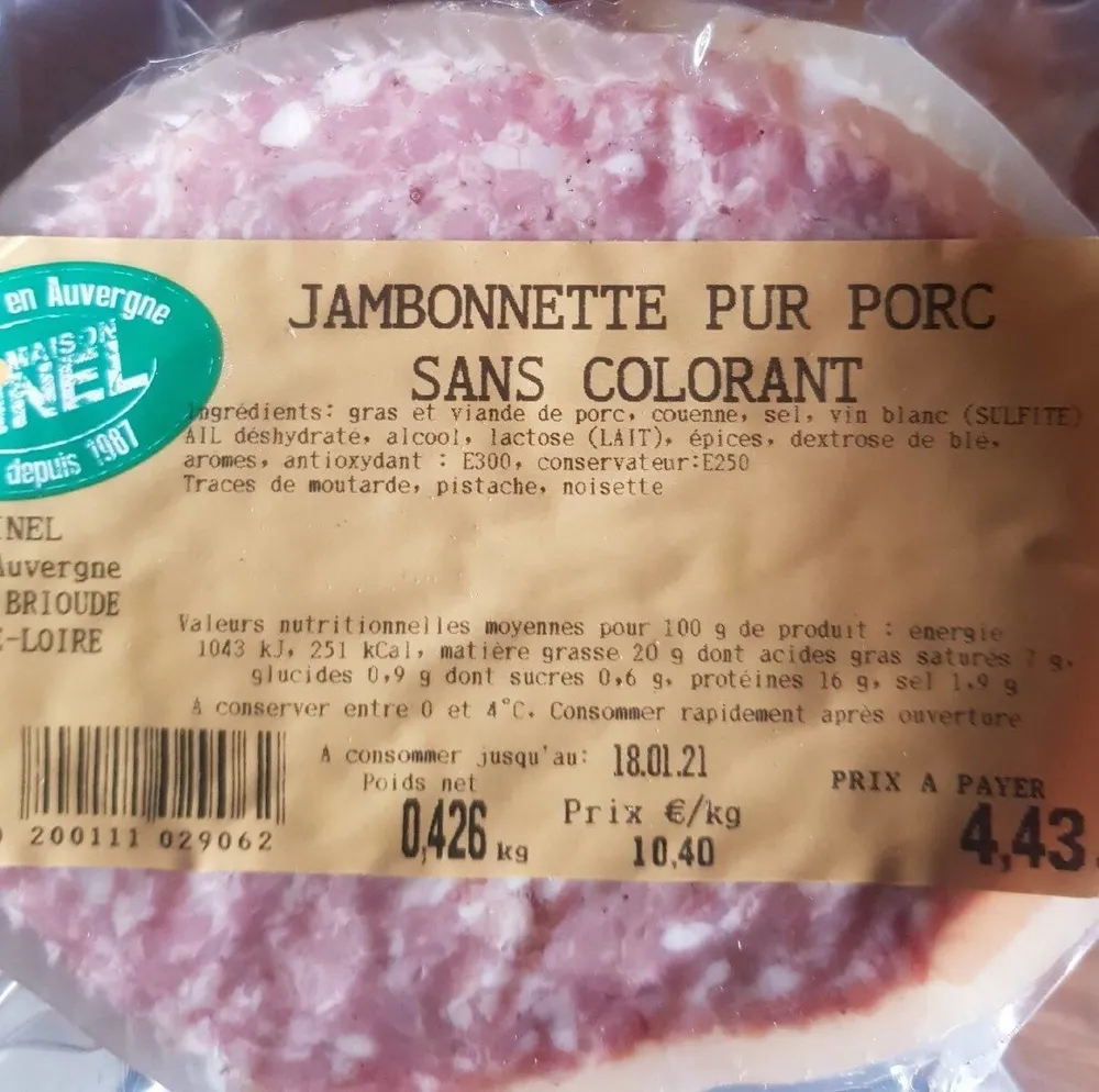 Jambonnette