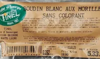 Boudin blanc aux morilles