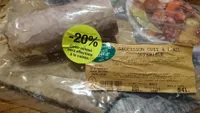 Saucisson cuit à l'ail supérieur