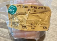 Poitrine sèche roulée sel sec