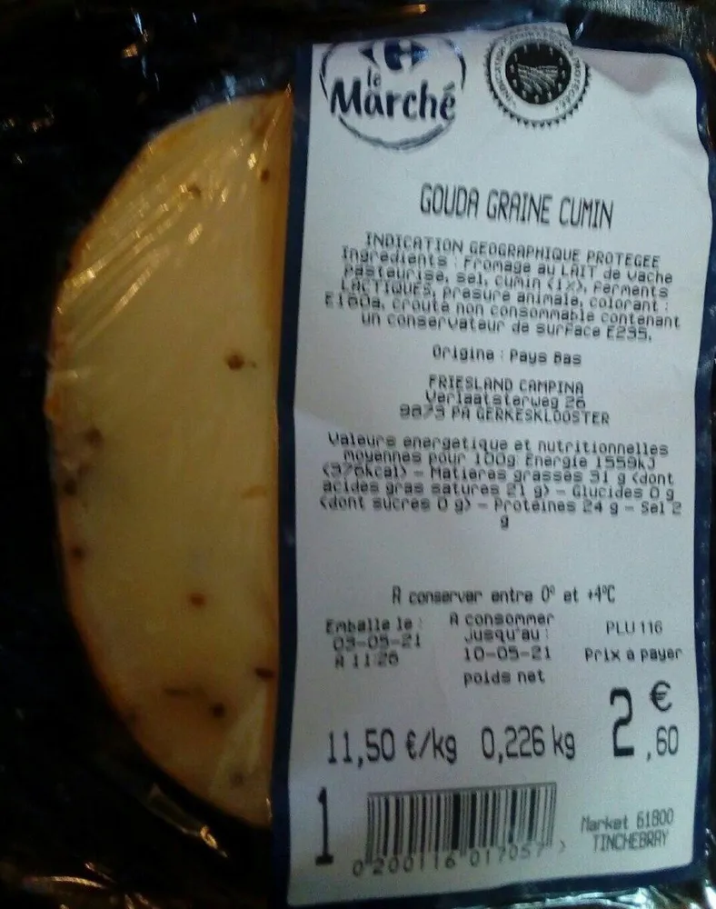 Gouda cumin
