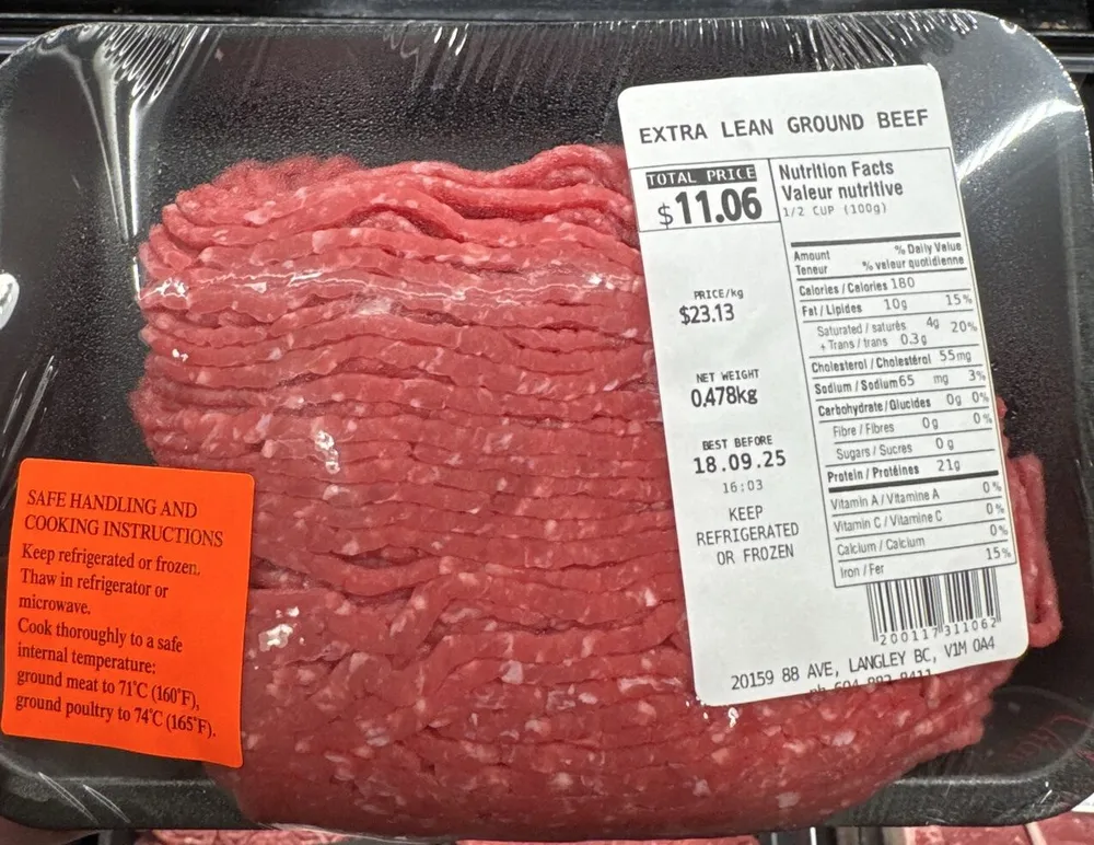 Extra Lean Ground beef