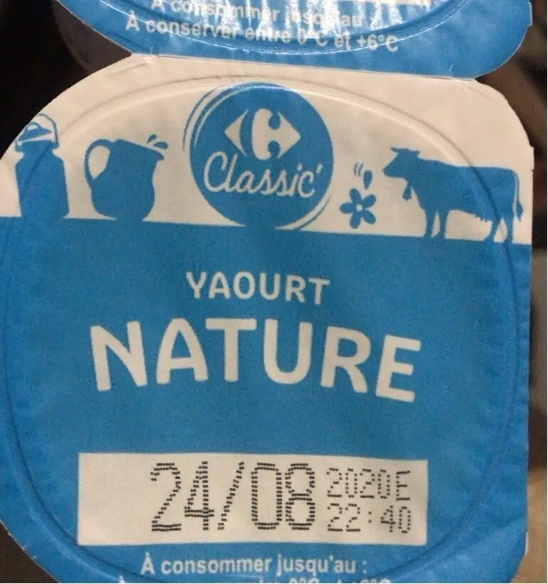 Yaourt nature