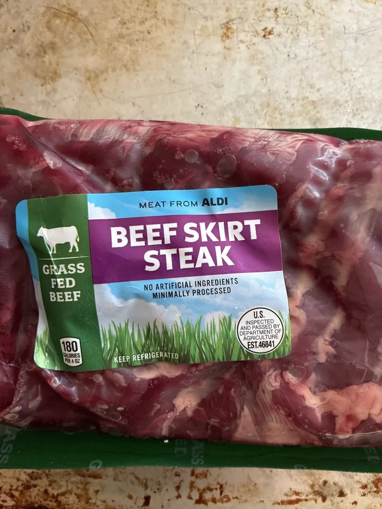 Aldi Grass Fed Beef Skirt Steak