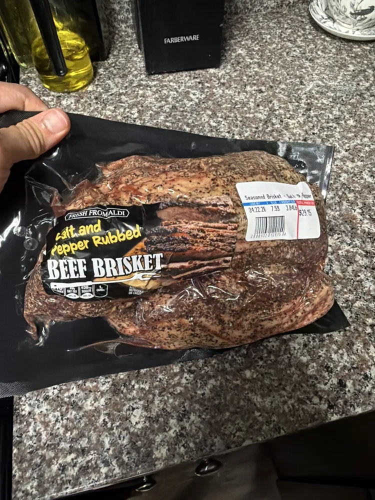 Seasoned Beef Brisket