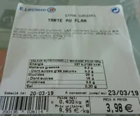 Tarte au flan
