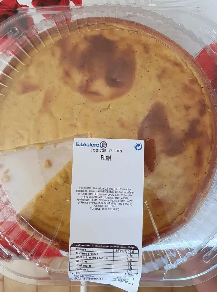 Flan à l'ancienne