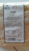 CARREFOUR MARKET Tomme dorée fromage