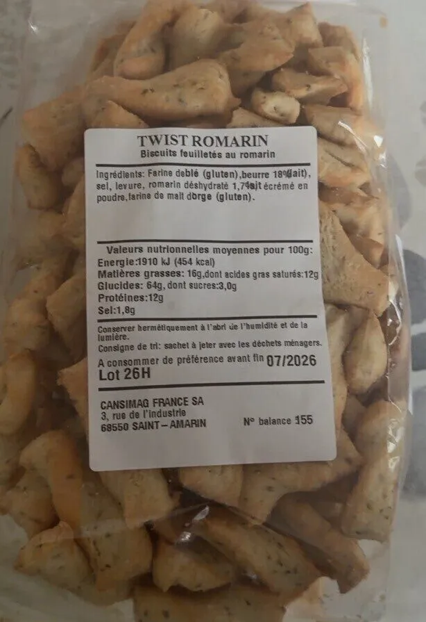 Twist duo tomate olive origan