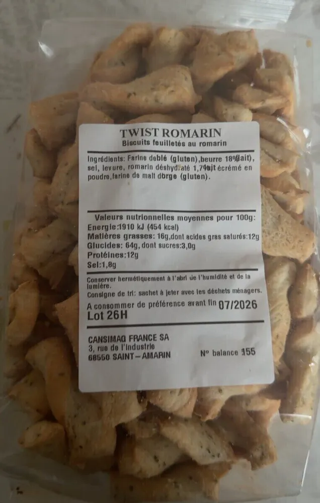 Twist romarin