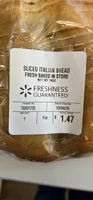 SLICED ITALIAN BREAD