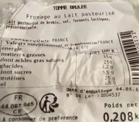 Tomme brulee