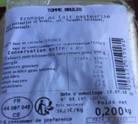 Tomme Brulee
