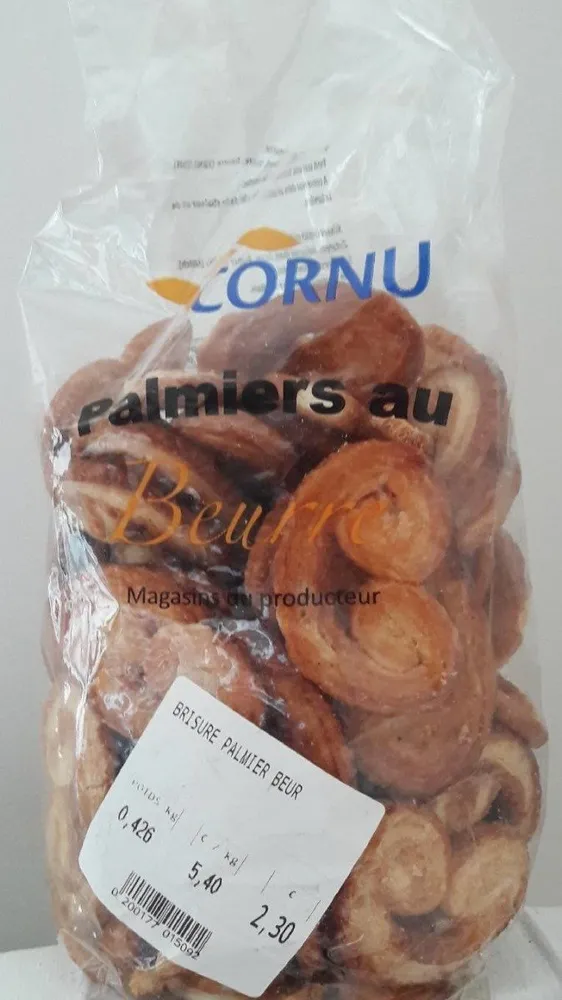Palmiers au beurre