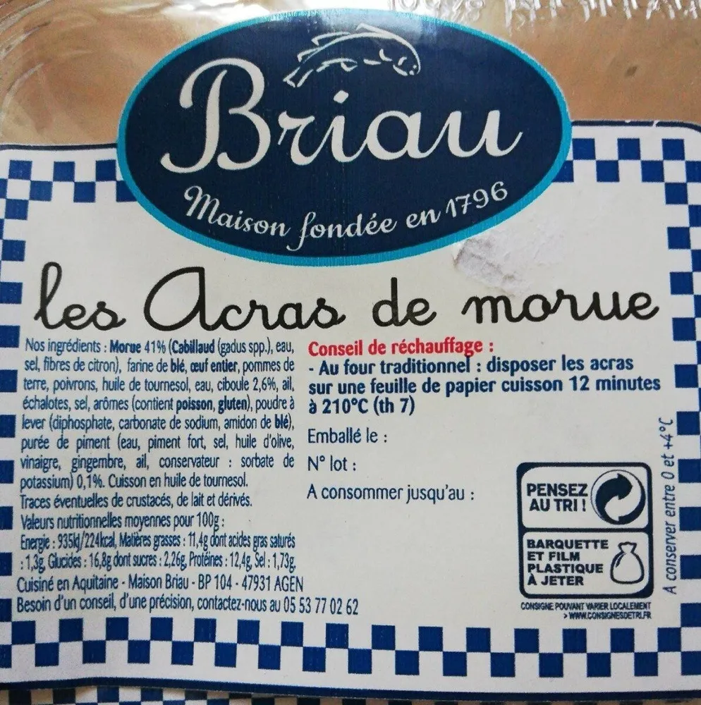A ras de morue