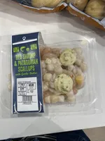 Red Shrimp And Patagonian Scallops
