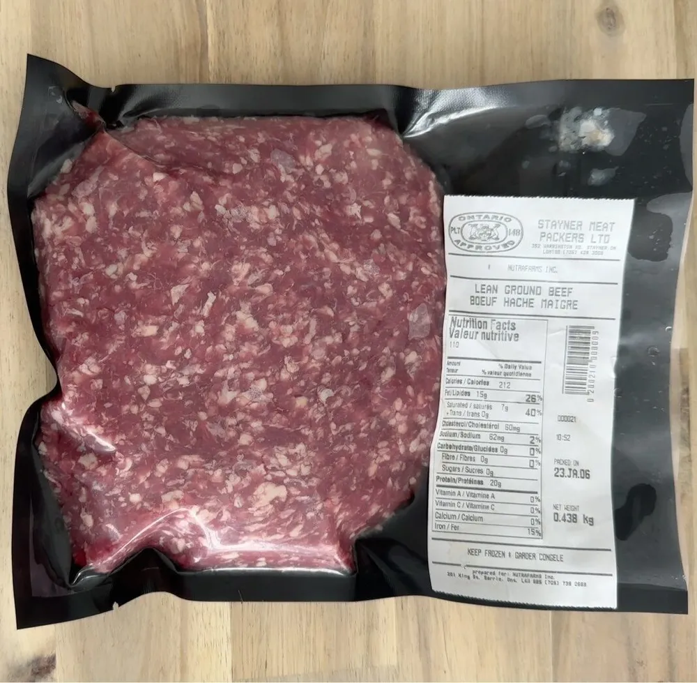 Lean ground beef