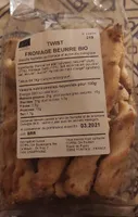 Twist fromage beurre Bio