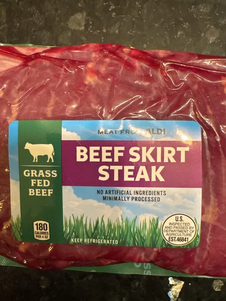 Grass Fed Beef Skirt Steam