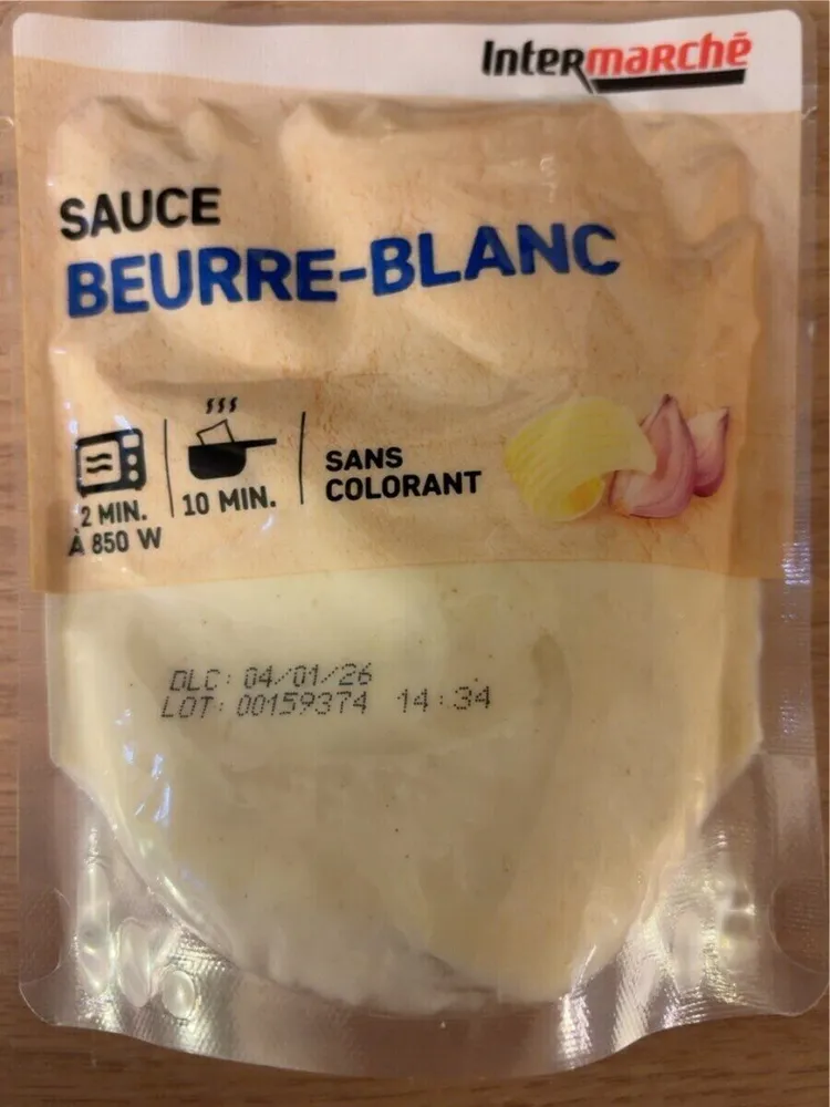 Sauce beurre blanc