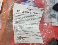 Twist sel de mer et poivre