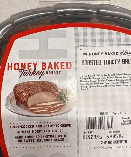 Roasted  turkey breast