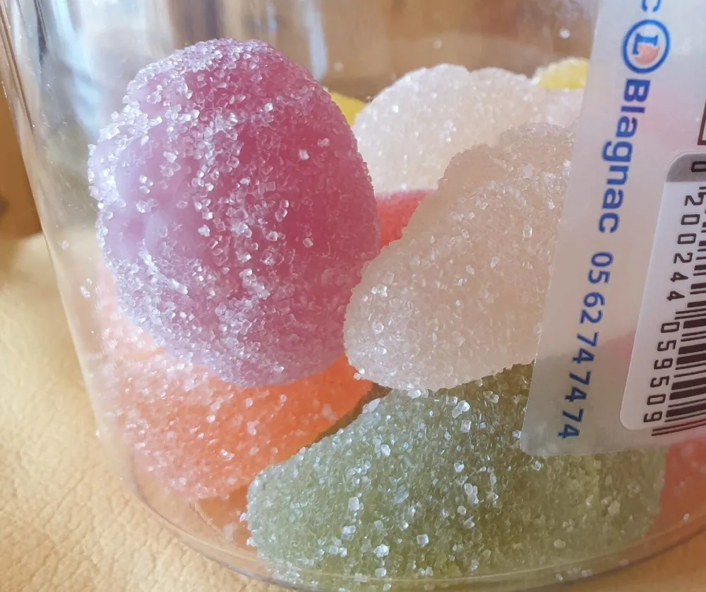 Pâte de fruits bonbon