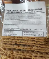 Pain croustillant Lin