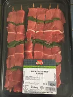 Brochettes de boeuf