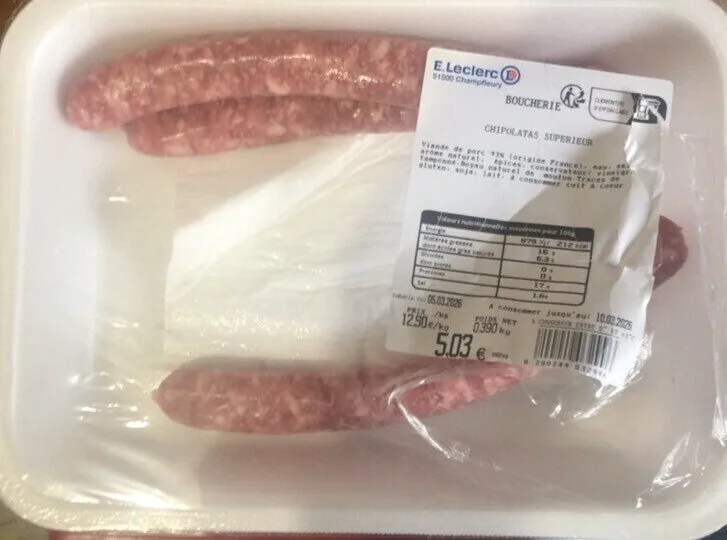 Chipolatas supérieures