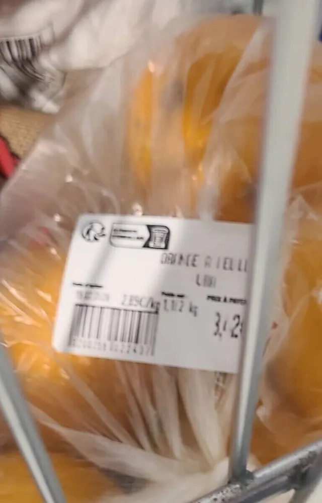 Orange feuille vrac