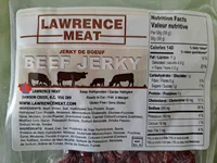 Beef jerky