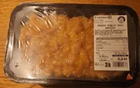 Émincé poulet miel abricot