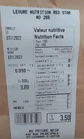 Levure nutrition en vrac
