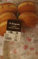 10 Beignets parfum Chocolat-Noisette